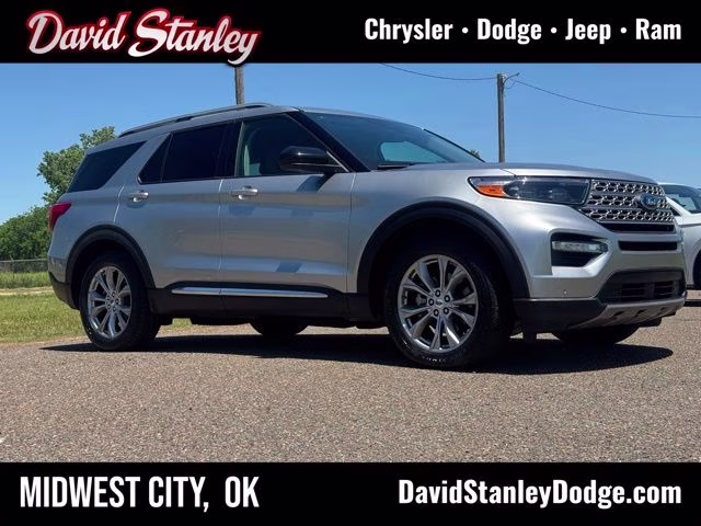 2024 Silver Metallic Ford Explorer Limited RWD SUV