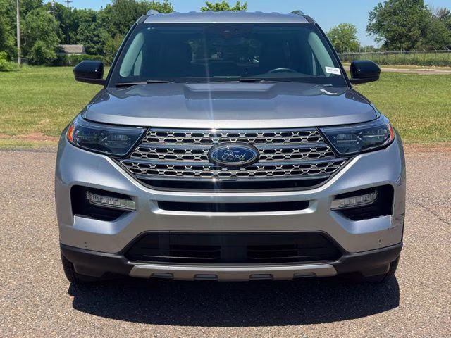 2024 Silver Metallic Ford Explorer Limited RWD SUV