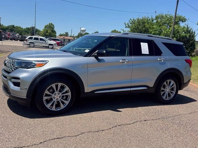 2024 Silver Metallic Ford Explorer Limited RWD SUV