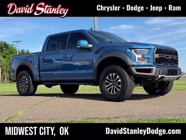 2020 Blue Metallic Ford F-150 Raptor 4X4 Truck