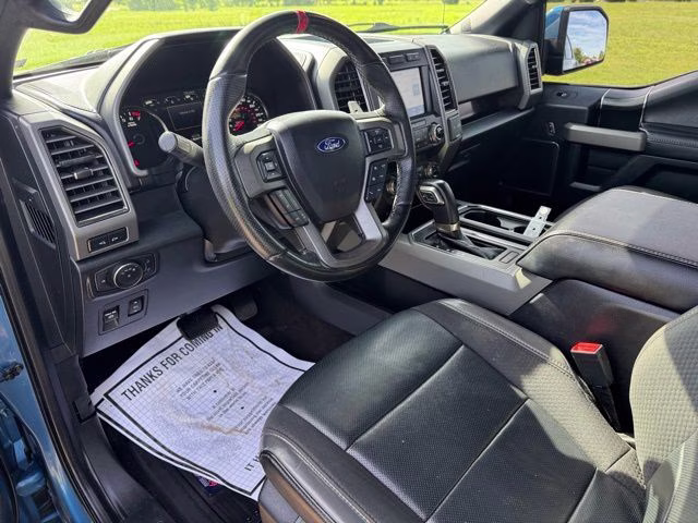 2020 Blue Metallic Ford F-150 Raptor 4X4 Truck