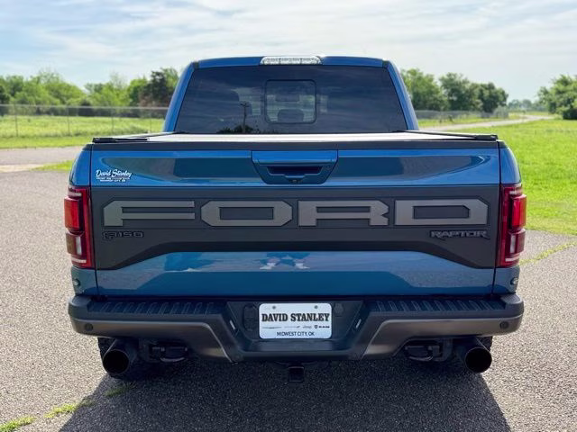2020 Blue Metallic Ford F-150 Raptor 4X4 Truck