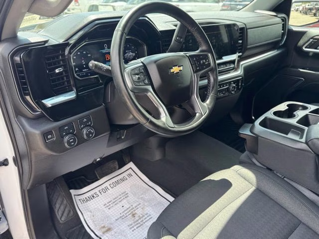 2023 Summit White Chevrolet Silverado 1500 LT 4X4 Truck
