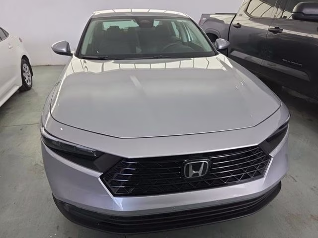 2026 Solar Silver Metallic Honda Accord LX FWD Sedan