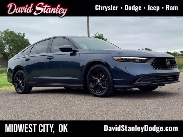 2025 Canyon River Blue Met Honda Accord SE FWD Sedan
