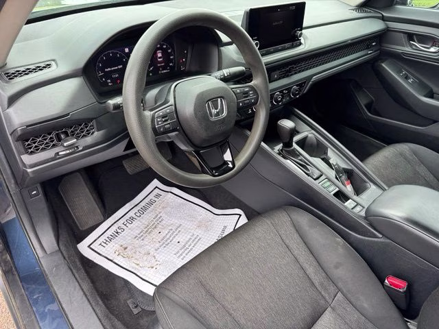 2025 Canyon River Blue Met Honda Accord SE FWD Sedan