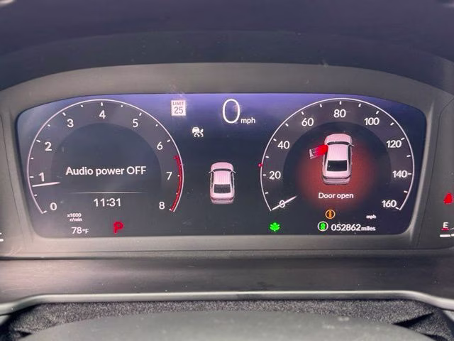 2025 Canyon River Blue Met Honda Accord SE FWD Sedan