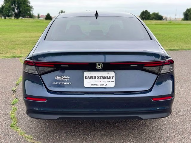 2025 Canyon River Blue Met Honda Accord SE FWD Sedan