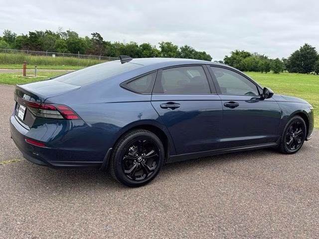 2025 Canyon River Blue Met Honda Accord SE FWD Sedan