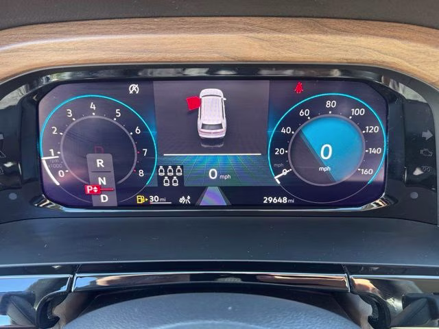 2025 Deep Black Pearl Volkswagen Atlas 2.0T SE FWD SUV