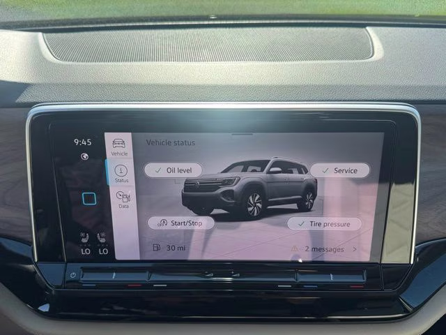 2025 Deep Black Pearl Volkswagen Atlas 2.0T SE FWD SUV