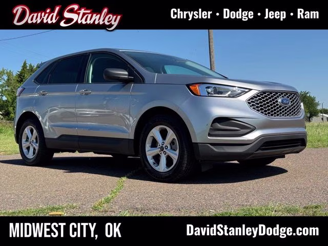 2024 Silver Metallic Ford Edge SE AWD SUV