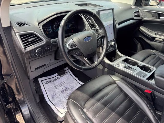 2022 Black Metallic Ford Edge SEL AWD SUV