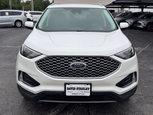2024 White Metallic Ford Edge SEL AWD SUV