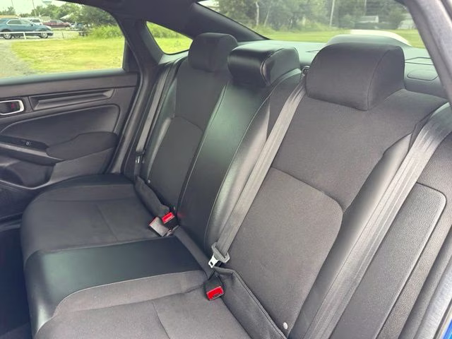 2024 Boost Blue Pearl Honda Civic Sport FWD Sedan