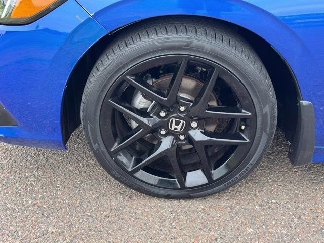 2024 Boost Blue Pearl Honda Civic Sport FWD Sedan