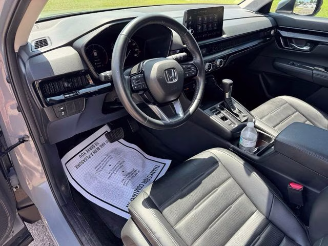 2025 Solar Silver Metallic Honda CR-V EX-L FWD SUV