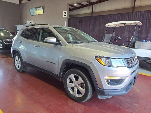 2020 Billet Silver Metallic Jeep Compass Latitude 4X4 SUV