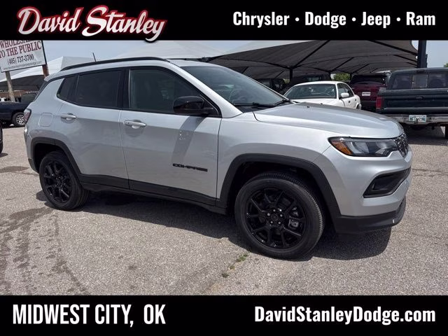 2026 Silver Zynith Metallic Clearcoat Jeep Compass Latitude 4X4 SUV