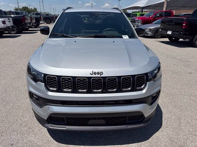 2026 Silver Zynith Metallic Clearcoat Jeep Compass Latitude 4X4 SUV