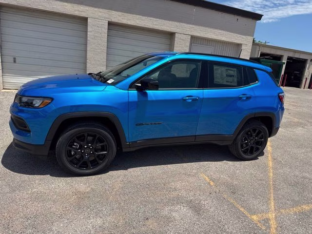2026 Blue Pearl Jeep Compass Latitude 4X4 SUV