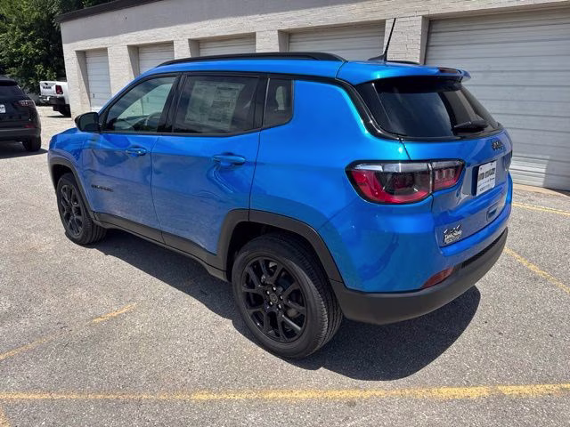 2026 Blue Pearl Jeep Compass Latitude 4X4 SUV
