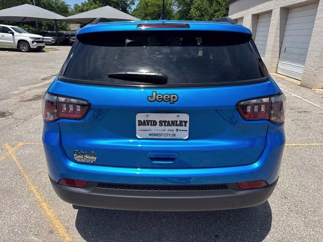 2026 Blue Pearl Jeep Compass Latitude 4X4 SUV