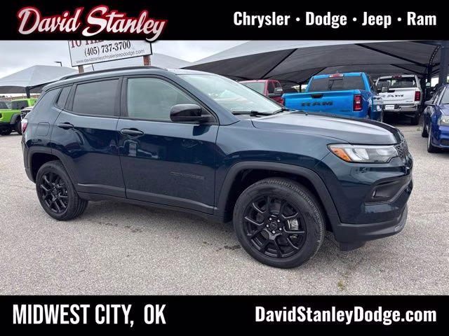 2026 Blue Pearl Jeep Compass Latitude 4X4 SUV