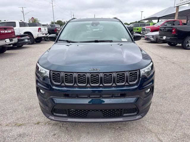 2026 Blue Pearl Jeep Compass Latitude 4X4 SUV