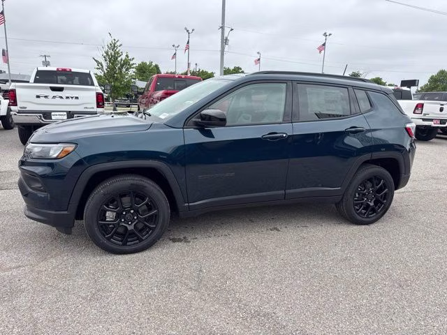 2026 Blue Pearl Jeep Compass Latitude 4X4 SUV