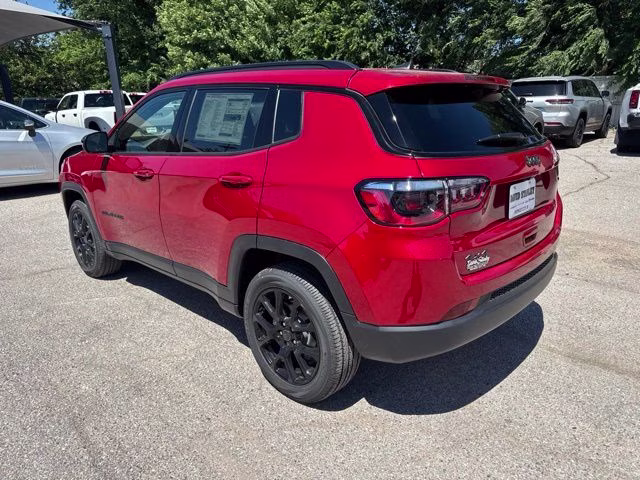 2026 Red Hot Pearlcoat Jeep Compass Latitude 4X4 SUV