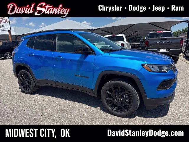 2026 Blue Pearl Jeep Compass Latitude 4X4 SUV