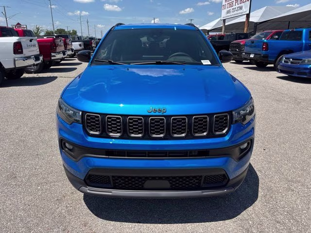 2026 Blue Pearl Jeep Compass Latitude 4X4 SUV