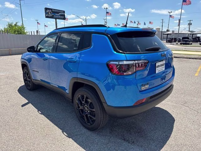 2026 Blue Pearl Jeep Compass Latitude 4X4 SUV