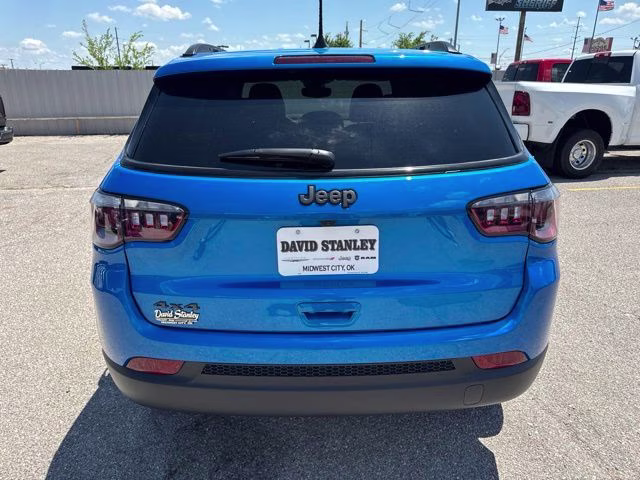 2026 Blue Pearl Jeep Compass Latitude 4X4 SUV