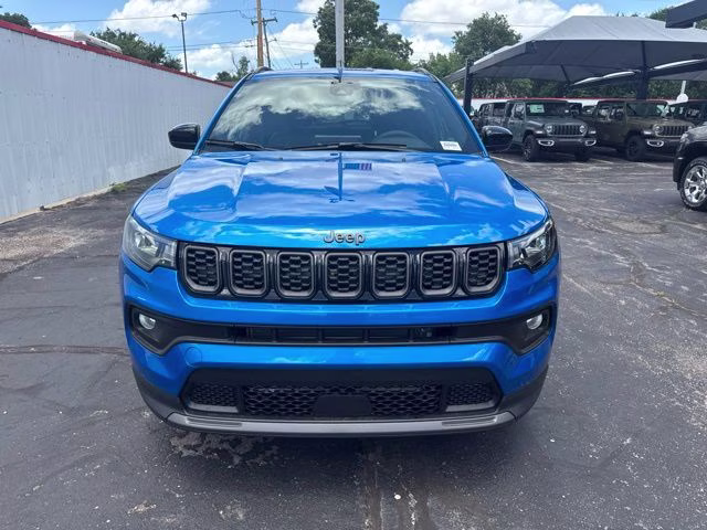 2026 Hydro Blue Pearlcoat Jeep Compass Latitude 4X4 SUV
