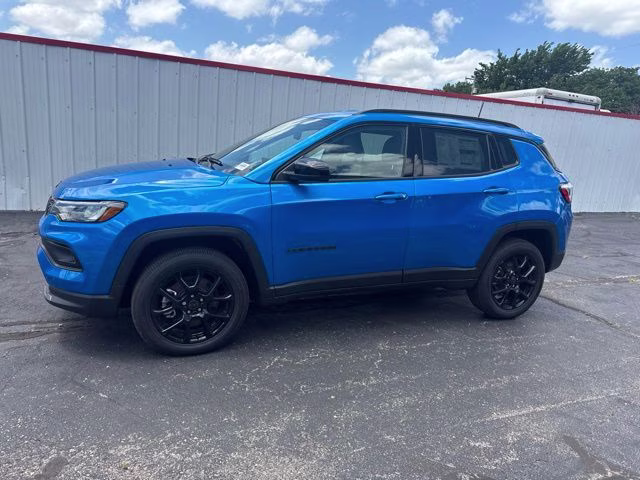 2026 Hydro Blue Pearlcoat Jeep Compass Latitude 4X4 SUV