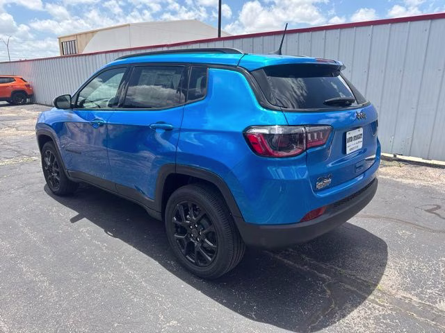 2026 Hydro Blue Pearlcoat Jeep Compass Latitude 4X4 SUV