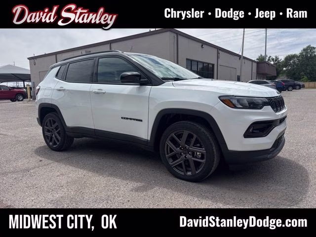2026 Bright White Clearcoat Jeep Compass Limited 4X4 SUV