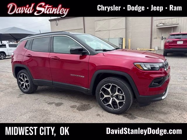 2026 Red Jeep Compass Limited 4X4 SUV