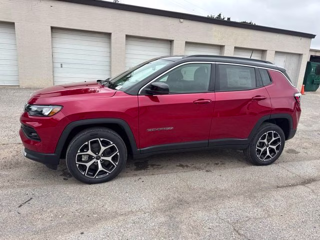 2026 Red Jeep Compass Limited 4X4 SUV