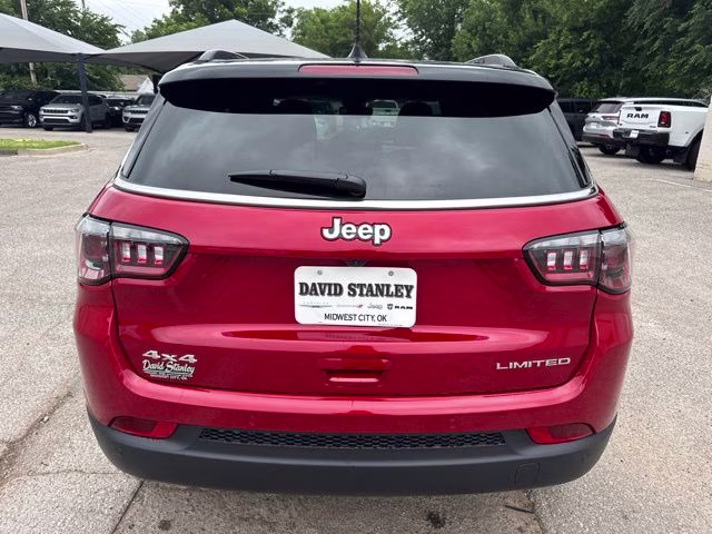 2026 Red Jeep Compass Limited 4X4 SUV