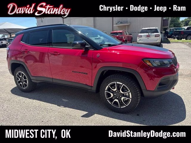 2026 Red Jeep Compass Trailhawk 4X4 SUV
