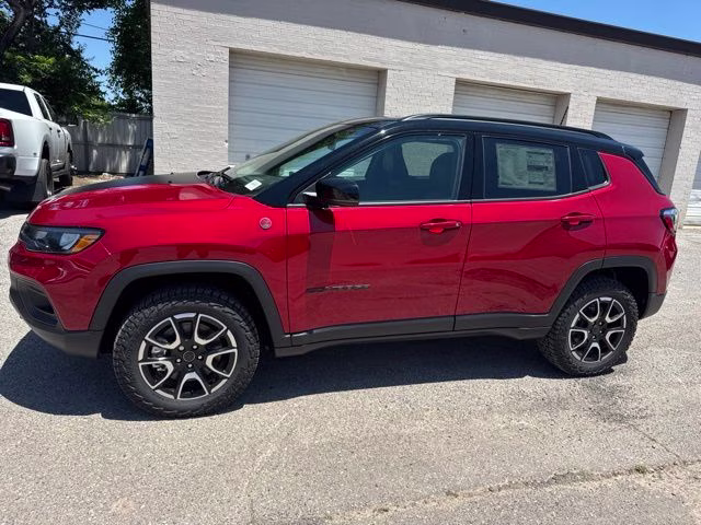 2026 Red Jeep Compass Trailhawk 4X4 SUV