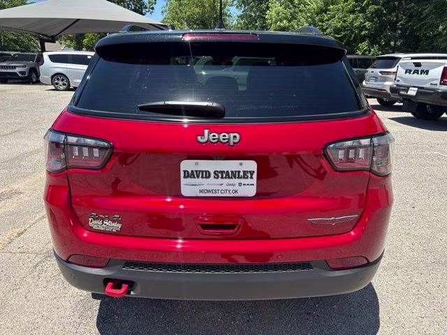2026 Red Jeep Compass Trailhawk 4X4 SUV