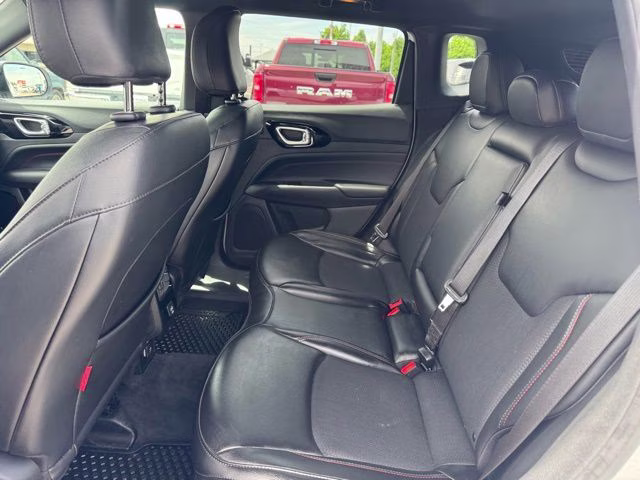 2023 Bright White Clearcoat Jeep Compass Trailhawk 4X4 SUV