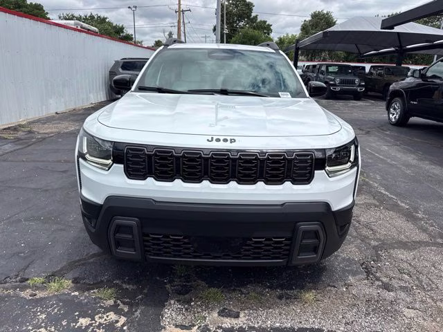 2026 Bright White Clearcoat Jeep Cherokee Laredo 4X4 SUV