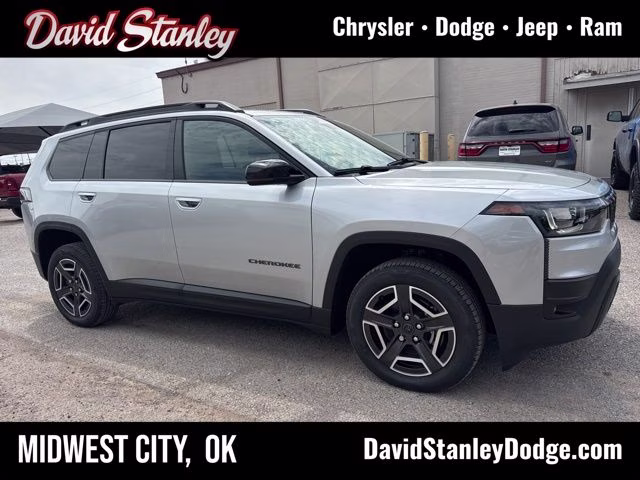 2026 Silver Jeep Cherokee Limited 4X4 SUV