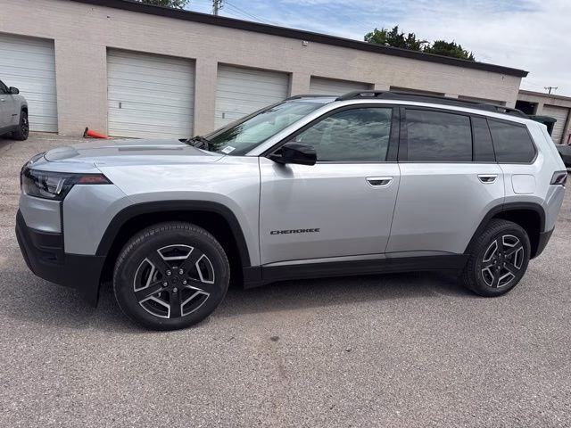 2026 Silver Jeep Cherokee Limited 4X4 SUV