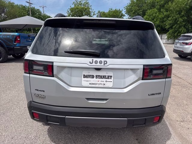 2026 Silver Jeep Cherokee Limited 4X4 SUV